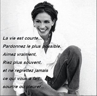 La vie est courte