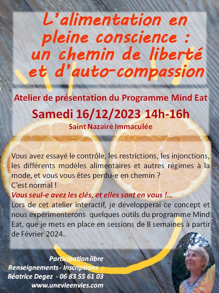 Affiche mind eat 231112