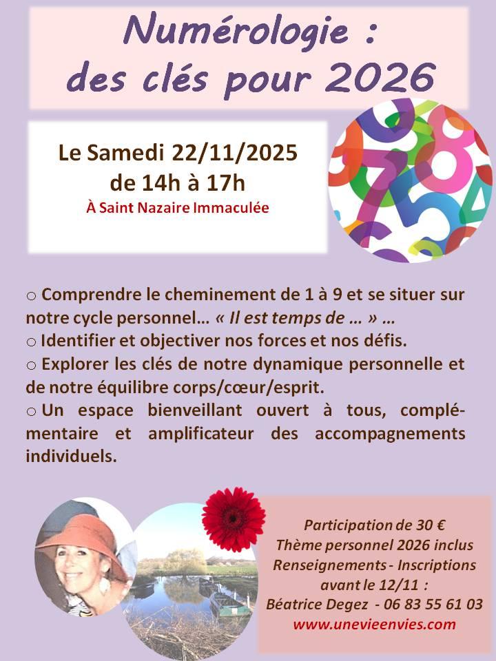 Atelier numerologie 251129